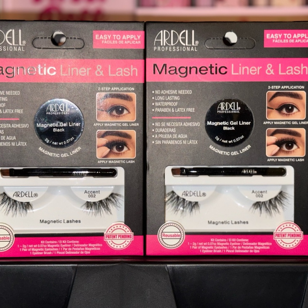 Ardell magnetic liner and lash i have 4 for 20